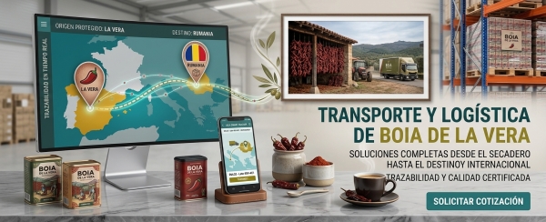 Transporte de alimentos y conservación de especias: el pimentón de La Vera